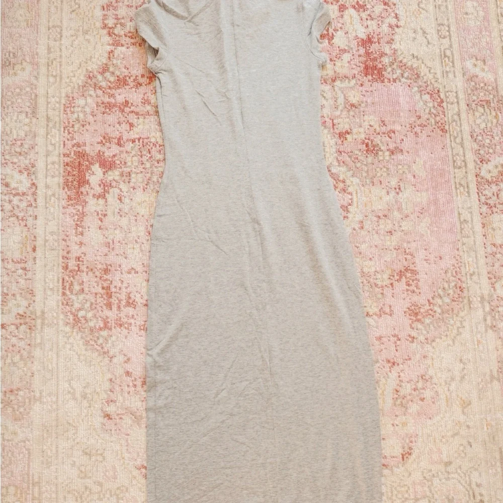 Misope, Juniors Light Gray Dress Hoodie - Picture 2 of 4